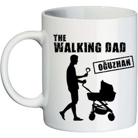 Resim Babalar Günü Hediyesi Isimli Walking Dad Kupa Bardak 