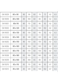 Resim Shower 80X170 Dikdörtgen Monoblok Duş Teknesi 