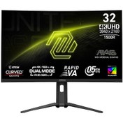 Resim Msı Mag 321cupdf 32" 4k 160hz Fhd 320hz 0.5ms Hdmı Dp 15w Freesync Curved 1500r Uhd-fhd Va Monitör 