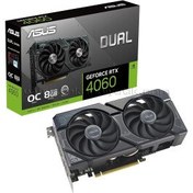 Resim Asus GeForce Dual RTX4060 O8G RTX 4060 8 GB GDDR6 128 Bit Gaming Ekran Kartı (AS-DUAL-RTX4060-O8G-GAM) 