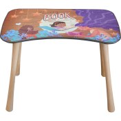 Resim Popcorn Kids Back To School Kız Çocuk Aktivite Masası 