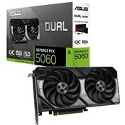 Resim Asus Dual GeForce RTX 5060 OC 8GB GDDR7 128 Bit HDMI DP Ekran Kartı 