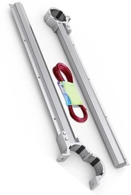 Resim AYACO Wncell Pratik Çamaşır Askılığı Balkon Içi Makaralı Askılık Sağlam 1410 