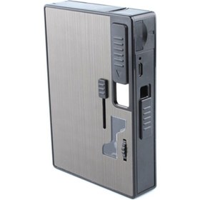Resim Genel Markalar Kişiye Özel Usb Şarjlı Çakmaklı Mentollü Sigara Tabakası 