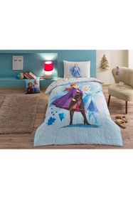 Resim Shop a Way Sisters Standart Pamuk Nevremı Mavi Tek Kişilik 