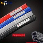Resim Trendooze Turcoshop11 Siyah 78.74 İnç Çelik Kapı Kenar Koruması Çizilme Önleyici Lastik Conta 