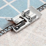 Resim 1 adet Kilitli Kenar Basma Ayak 7310 Sıkma Ayak Çok Fonksiyonlu Ev Elektrikli Dikiş Makinesi Aksesuarları Donanım 