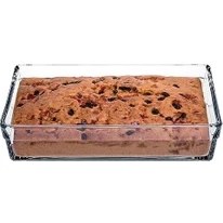 Resim Karokstore Borcam Premium Dikdörtgen Tepsi, 20 cm x 29 Cm, Şeffaf, 2.5 Litre 