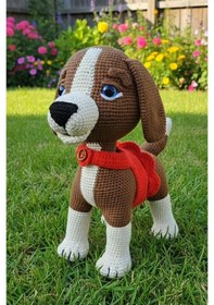Resim Bersem Amigurumi Köpek Kahverengi 