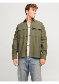Resim Jack & Jones Jprraymond Erkek Gömlek Haki 