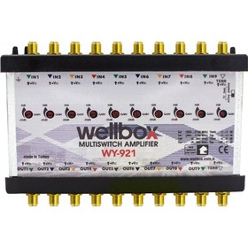 Resim 921G 9ıf+1rf 20DB Ayarlı Multiswitch Amplıfıer 