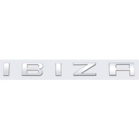 Resim Seat Ibiza Yeni Nesil Bagaj Krom Abs 3m 3d Yazı Logo Amblem 