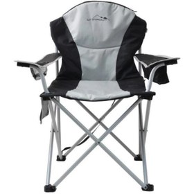 Resim Nurgaz Campout Hazar Kamp Sandalyesi Gri 
