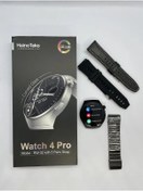 Resim Genel Markalar Siyah Haino Teko Watch 4 Pro RW32 Curved Amoled Ekran 3 Kordon Akıllı Saat Resmi Distribütör Garant 