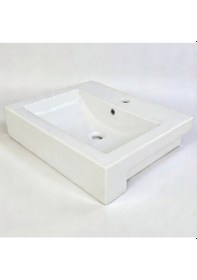 Resim İsvea - Semi Mobilya Uyumlu Lavabo 58 Cm Beyaz - 10sq50058sv 1466841 
