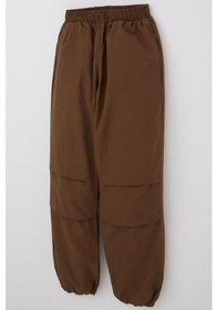 Resim Breeze Kız Çocuk Paraşüt Jogger Paça Pantolon 6-12 Yaş, Koyu Kahve Koyu Kahverengi 