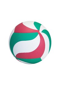Resim Molten V5M5000 FIVB Onaylı Yapıştırma 5 No Voleybol Maç Topu Kırmızı - Yeşil 