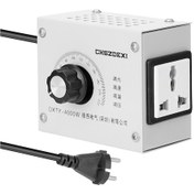 Resim Neevoyu 4000w Scr Voltaj Regülatörü - Adımssız Hız, Işık, Sıcaklık Kontrolü - Avrupa Standartı 220v - Alüminyum Soğutma - Yüksek Güçlü 