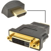 Resim 24+1 Dvi Erkek To Hdmi Dişi Çevirici Dvi To Hdmi 