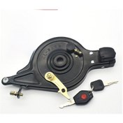 Resim Yunboo Elektrikli Bisikletler İçin Evrensel Kilitli Arka Fren 90/100 Tipi Zıplayıcı Kilit Fren Ünitesi Siyah 100 Kilitli Zıplayıcı Fren Set 