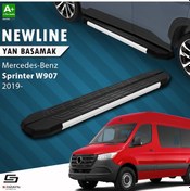 Resim S-Dizayn Mercedes Sprinter W907 Uzun Şase NewLine Aluminyum Yan B 