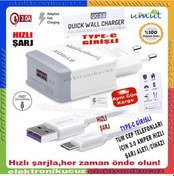 Resim Huawei P40 Uyumlu Type-C Girişli Hızlı Şarj Cihazı 