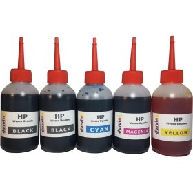 Resim Duruınk Hp 4120 4122 4130 305 Kartuş Dolum Seti 5 Li Set 5x100ml 