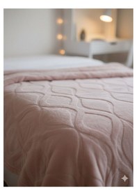 Resim Kristal Tek Kişilik Battaniye 160x220 Cm - S .kahve S. Kahve 