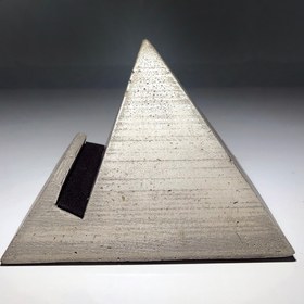 Resim RocArt Home Beton Piramit Telefon Tablet Tutucu Gri 