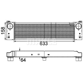 Resim TURBOSARJ RADYATORU VIANO W639 03> VITO W639 03> 