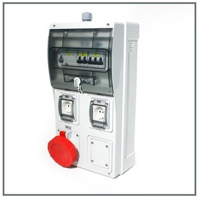 Resim Novsen Ip66 Kombinasyon Panosu 1ad. 5x32a 2ad. Schuko Priz 