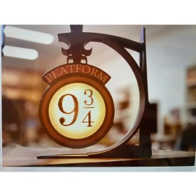 Resim Merada MERADA-Platform 9 3/4 Dekoratif Masa Lambası- Harry Potter Temalı Işıklı Stand 