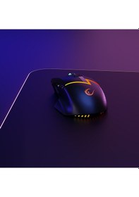 Resim Rampage Drop M3v2 24000 Dpı 3311 Sensor Siyah Rgb Şarjlı Kablosuz Gaming Oyuncu Mouse Drop M3 V2 