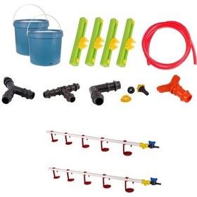 Resim TavPet Nipel Suluk Seti Montaj Aparatlı 40 Lt Depolu (Set/60) 