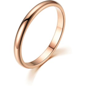 Resim Chavin 2mm Söz Nişan Rose Ip Kap. Erkek Çelik Yüzük Eh23rs 