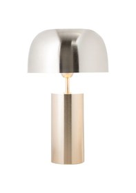 Resim Mudo Home Nexa Abajur 38 Cm Krom Gümüş 
