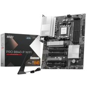 Resim MSI MB PRO B840-P WIFI AM5 8000 MHZ(OC) DDR5 HDMI 2x M.2 USB 10 Gbs ATX Anakart 