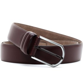 Resim Erkek Bordo Deri Kemer - Bordo / 
