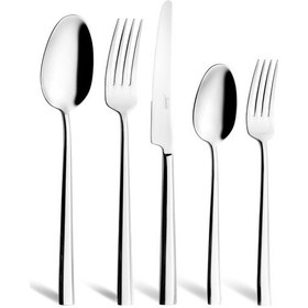Resim Jumbo 3404 60 Parça 12 Kişilik Çelik Çatal Kaşık Bıçak Takımı Çelik 