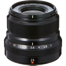 Resim Fujinon XF23mm F2 R WR Siyah Objektif 