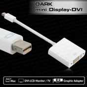 Resim Dark DK-HD-AMDPXVGA mini DISPLAY PORT to VGA Aktif Erkek-Dişi Dönüştürücü Beyaz Adaptör 