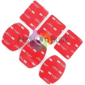 Resim Aksiyon Kameralar için 3 Oval 3 Düz Yüzey 3m Yapışkan Bant 