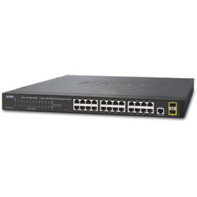 Resim Planet Yönetilebilir Gigabit Switch (managed Gigabit Switch) 24-port 10/100/1000base-t 2 X 100/1000base-x M 