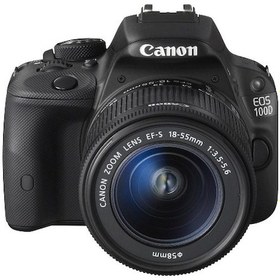 Resim Canon Eos 100D 18-55 Mm Dc Iıı Fotoğraf Makinesi 