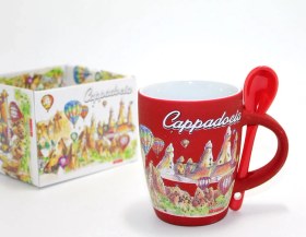 Resim River World Seri G Kupa Bardak Yöresel Tekli Çok Renkli 