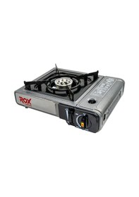 Resim Rox Camping 0103 Tekli Portatif Kamp Ocak Ekstra Gaz Girişli 