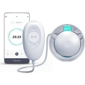 Resim Elvie Stride 2 Tekli Elektrikli Göğüs Pompası Sessiz Taşınabilir 300 Mmhg Güçlü 