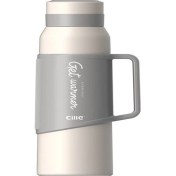 Resim Dinosaurs Outdoors 3000 Ml. Paslanmaz Çelik Termos - BEYAZ- 501 Altın 