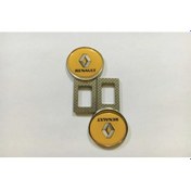 Resim Renault Araca Özel Metal Emniyet Kemer Aksesuarı 2 Adet 