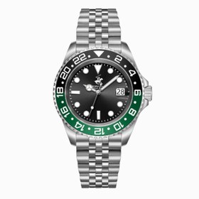 Resim Beverly Hills Polo Club Erkek Analog Siyah Kadran Saati - BP3641X.350 